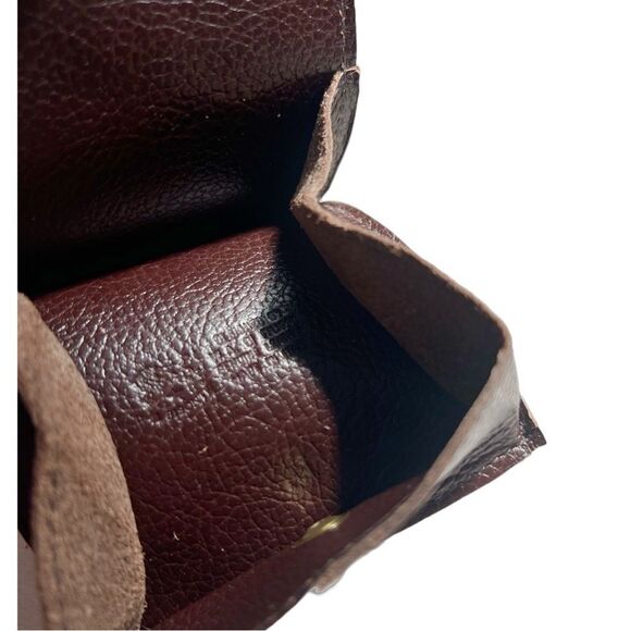 NEW: IL BISONTE, Coin Case, Leather - Picture 3 of 5